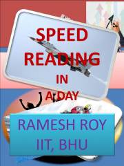 Speed Reading in a Day