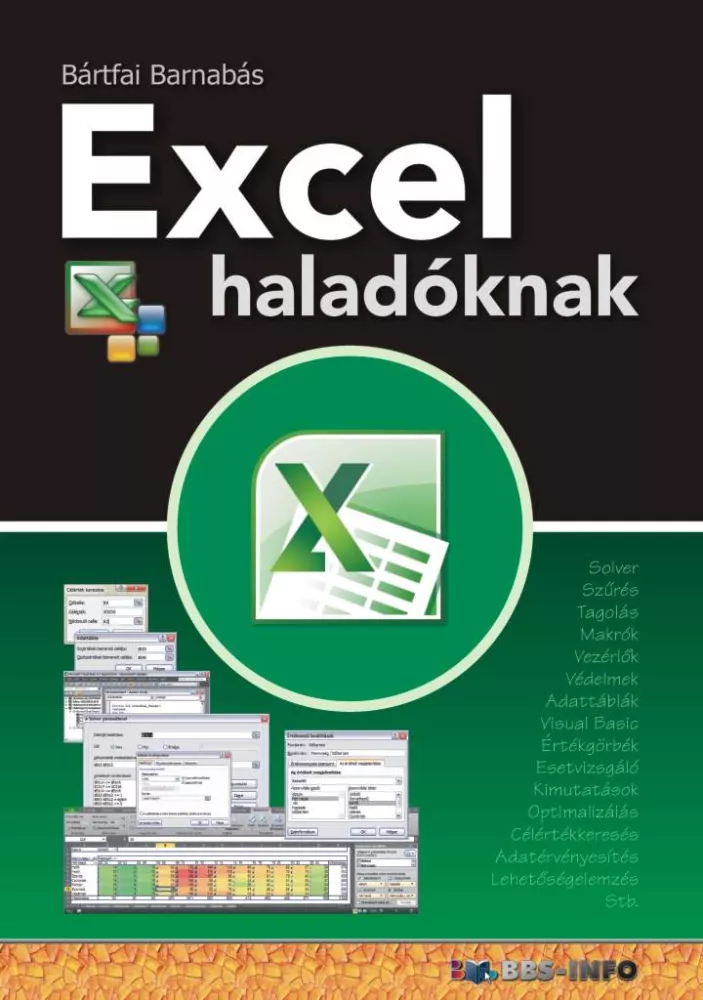 Excel haladóknak borító