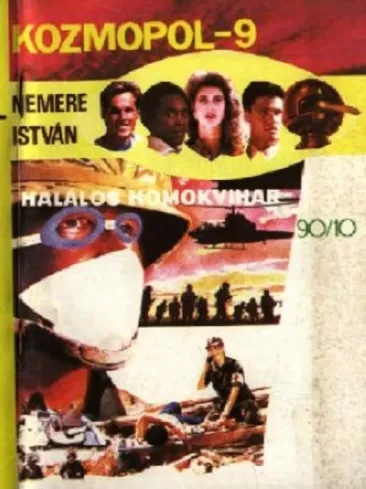 Halálos homokvihar borító