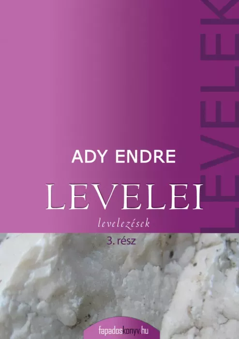 Ady Endre levelei 3. rész borító