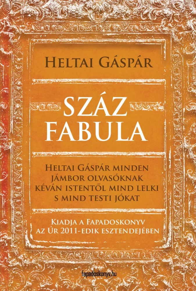 Száz fabula borító