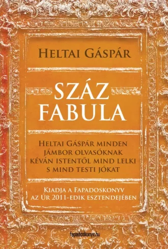Száz fabula borító
