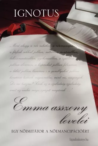 Emma asszony levelei borító