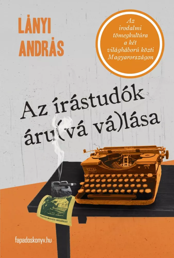 Az írástudók  áru(vá vá)lása borító