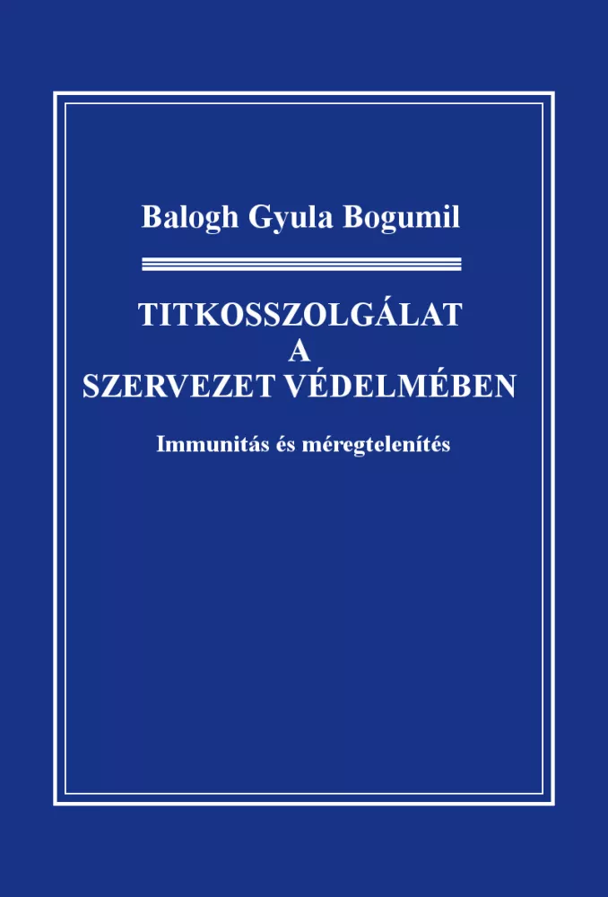 Titkosszolgálat a szervezet védelmében borító