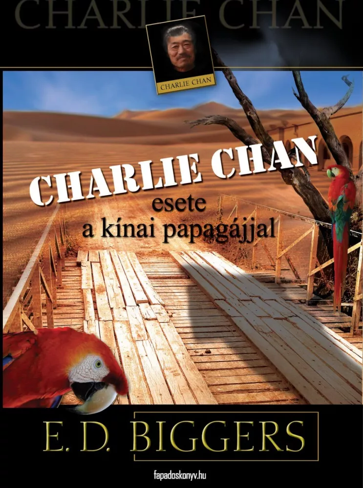 Charlie Chan esete a kínai papagájjal borító