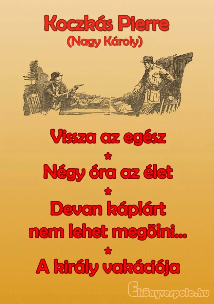 Koczkás Pierre történetek borító