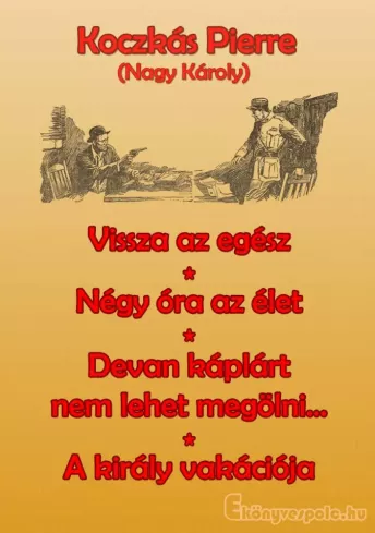 Koczkás Pierre történetek borító