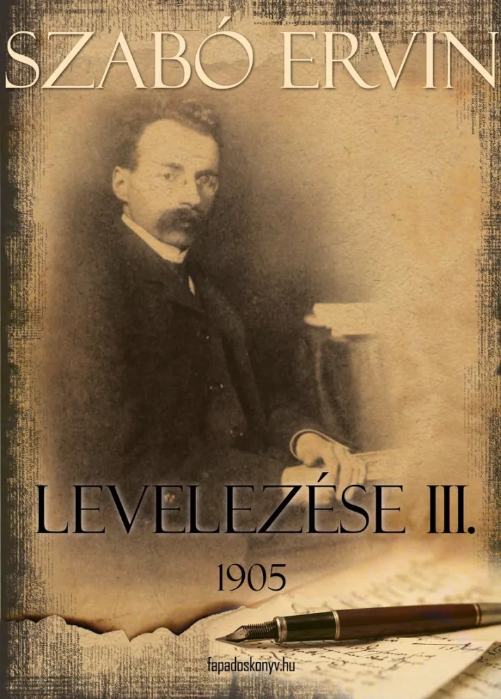 Szabó Ervin levelezése III. kötet borító