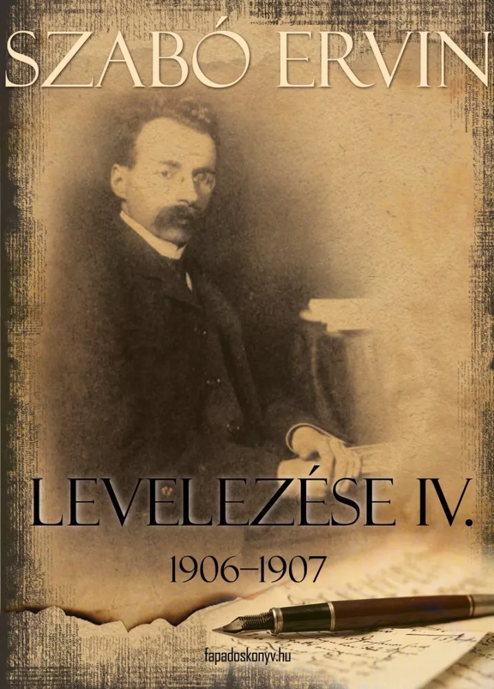 Szabó Ervin levelezése IV. kötet borító