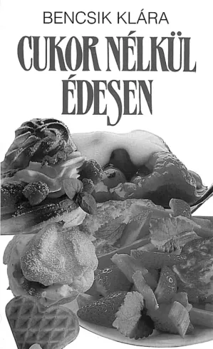 Cukor nélkül édesen borító