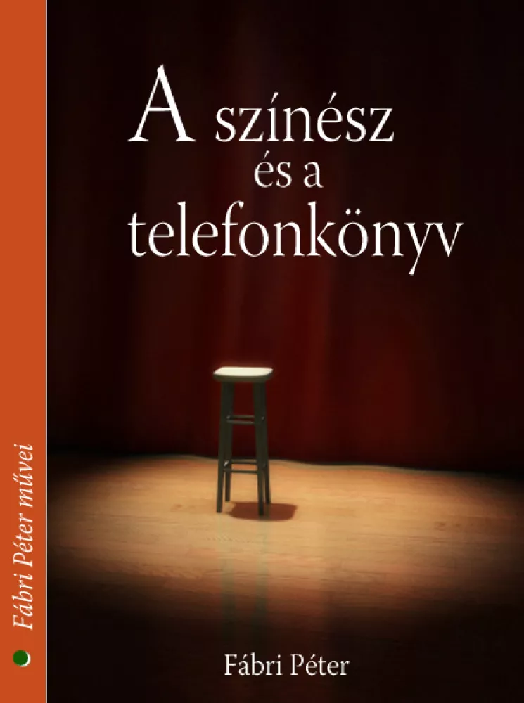 A színész és a telefonkönyv borító