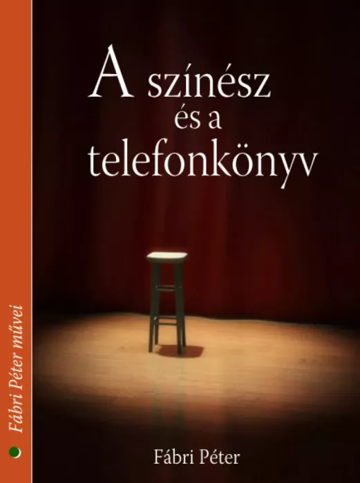 A színész és a telefonkönyv borító