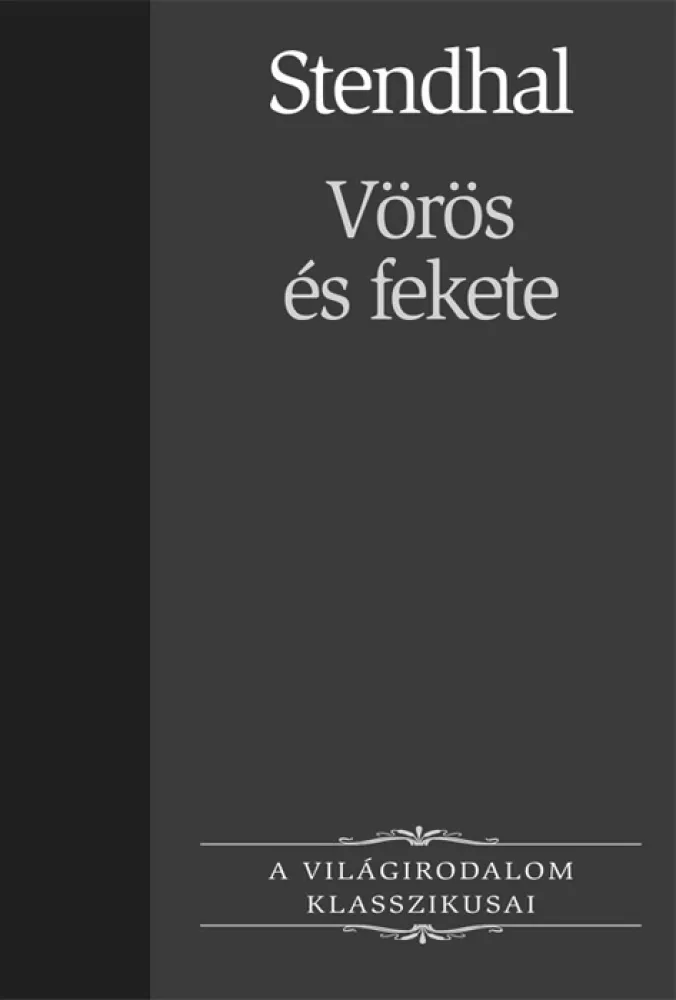 Vörös és fekete borító