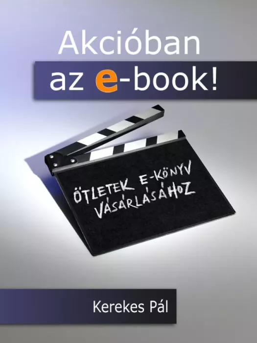 Akcióban az e-book! borító