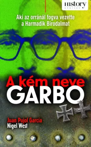 A kém neve Garbo borító