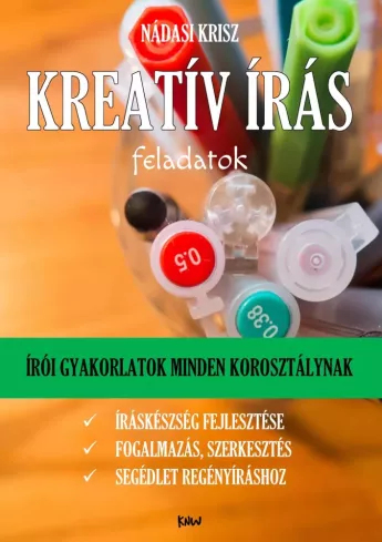 Kreatív írás feladatok borító