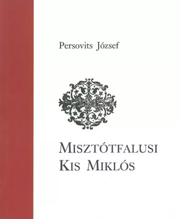 Misztótfalusi Kis Miklós borító