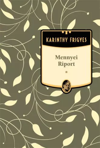 Mennyei riport borító