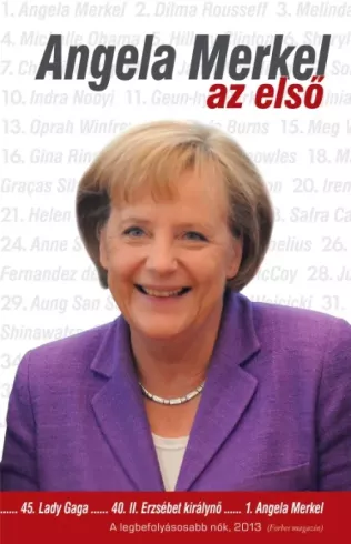 Angela Merkel, az első borító