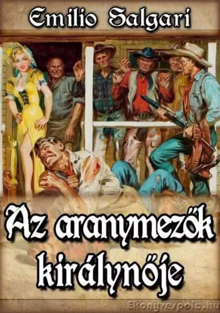 Az aranymezők királynője borító