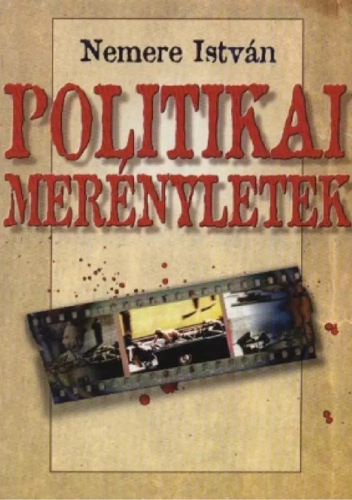 Politikai merényletek borító