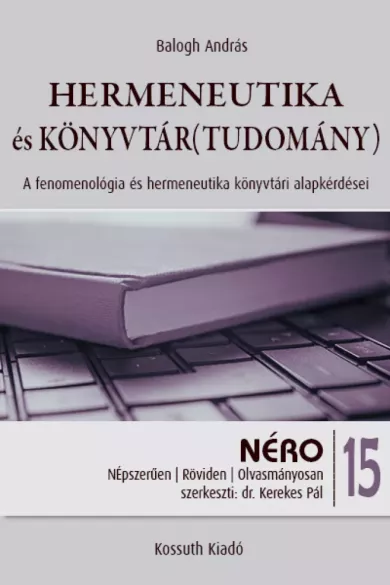 Hermeneutika és könyvtár(tudomány) borító