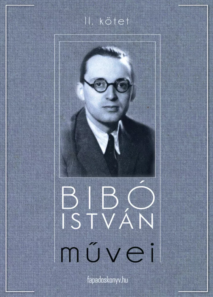 Bibó István mûvei II. kötet borító