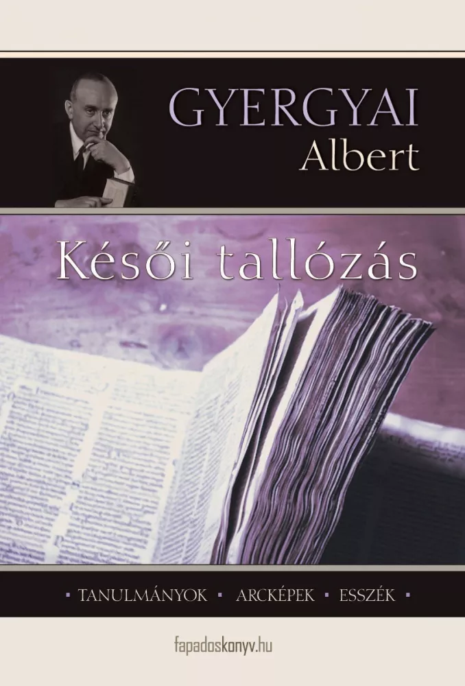 Késői tallózás borító