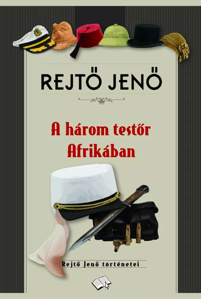 A három testőr Afrikában borító