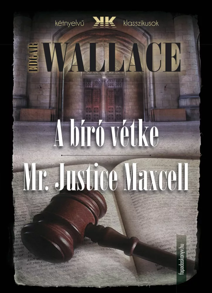 A bíró vétke - Mr Justice Maxell borító
