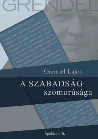 A szabadság szomorúsága borító