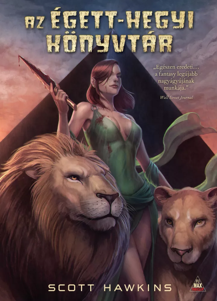 Az Égett-hegyi Könyvtár borító