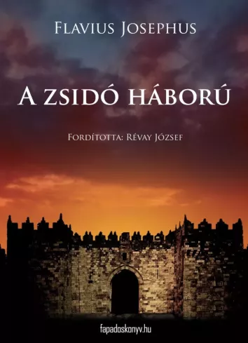 A zsidó háború borító