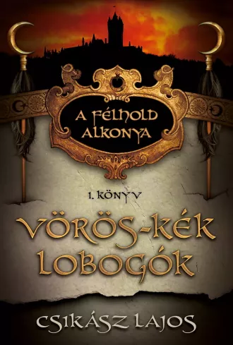 Vörös-kék lobogók borító