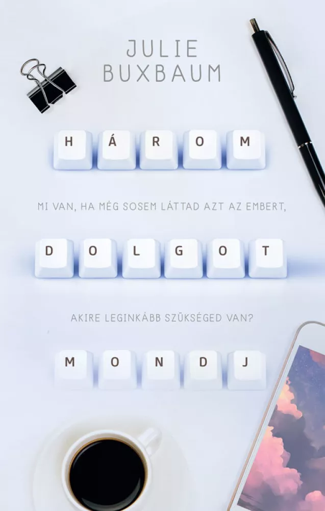 Három dolgot mondj borító