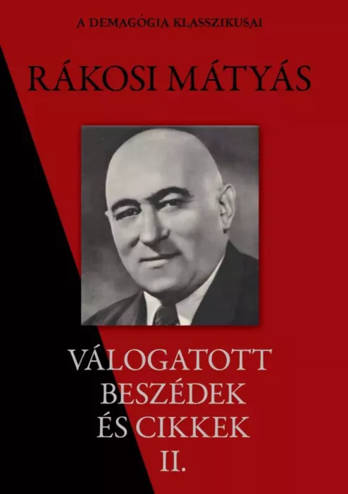 Rákosi Mátyás válogatott beszédei II. rész borító