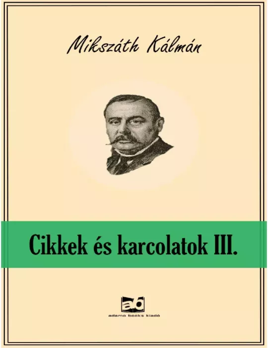 Cikkek és karcolatok III. borító