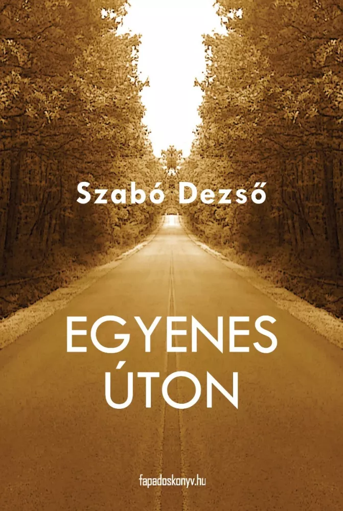 Egyenes úton borító