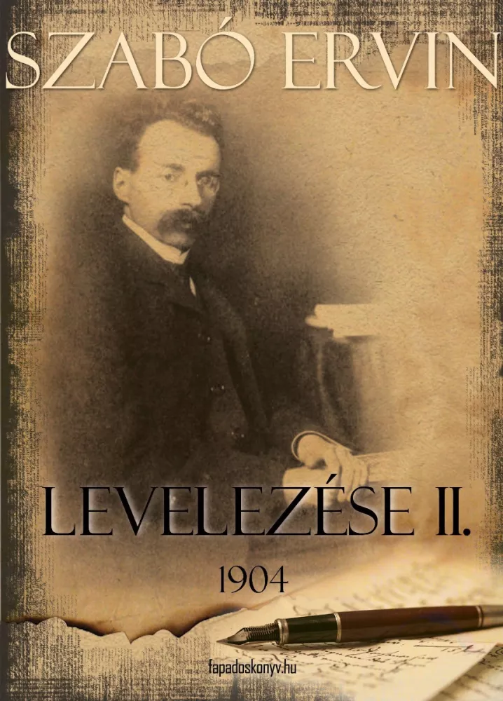 Szabó Ervin levelezése II. kötet borító
