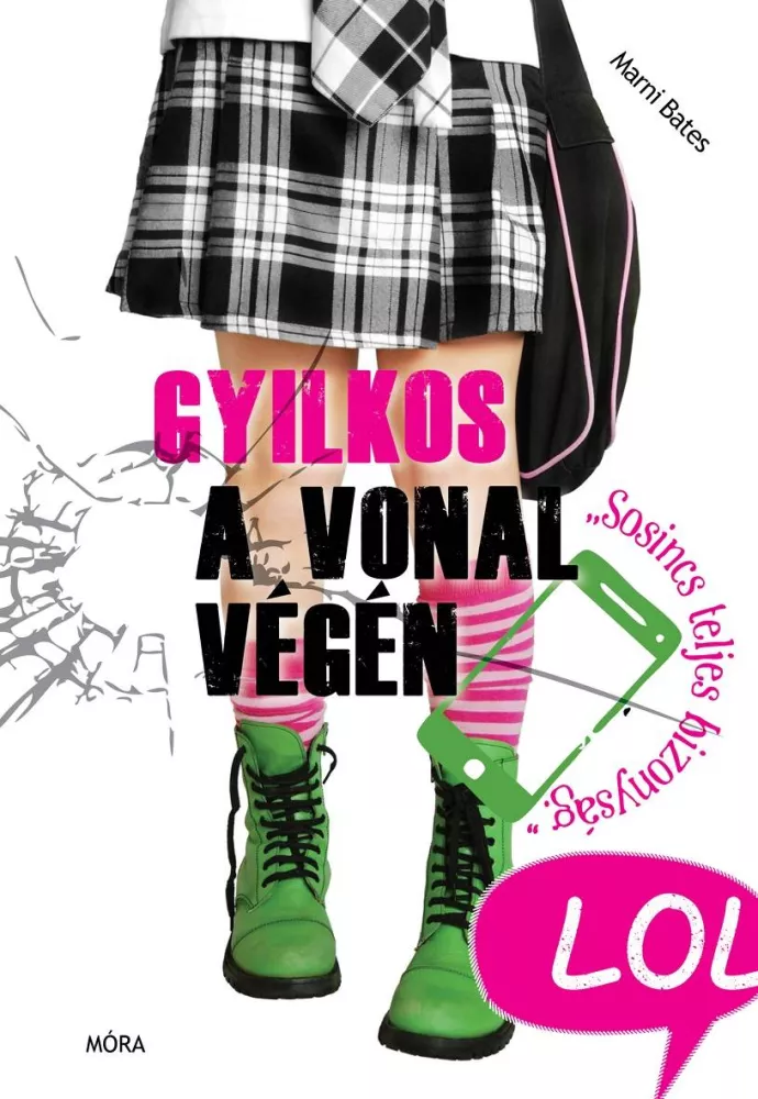 Gyilkos a vonal végén borító