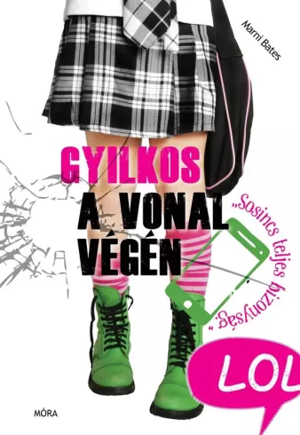 Gyilkos a vonal végén borító