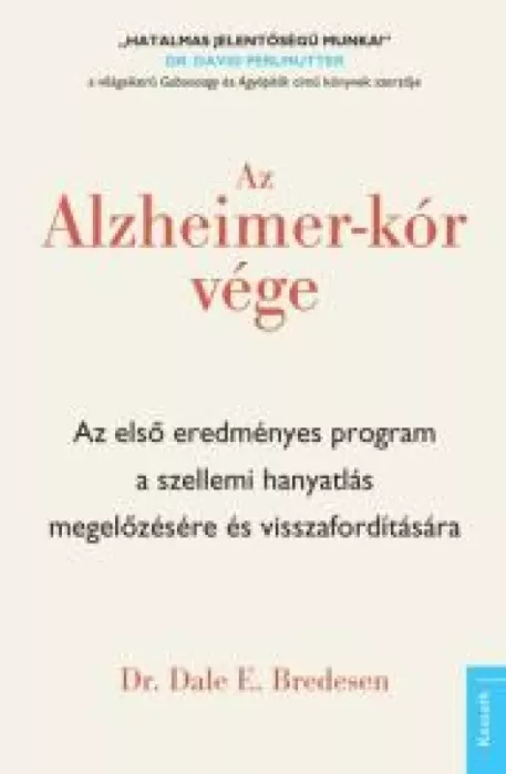Az Alzheimer-kór vége borító