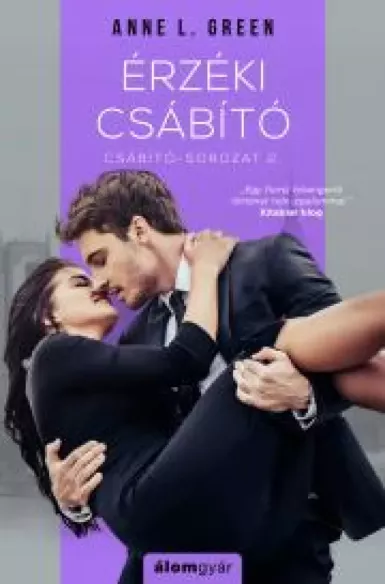 Érzéki csábító borító