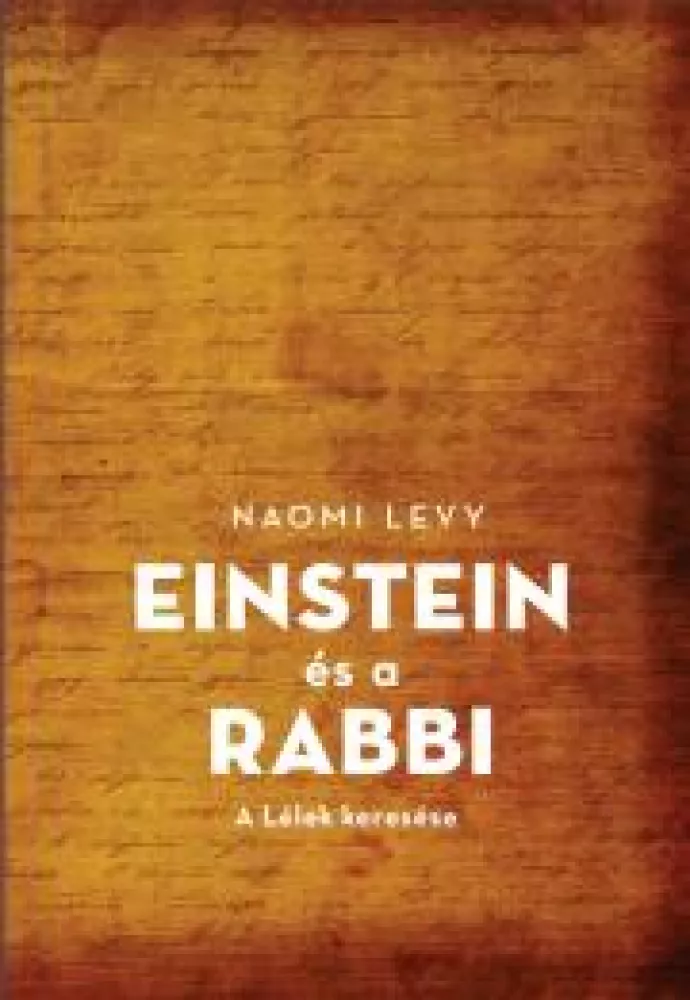 Einstein és a rabbi borító