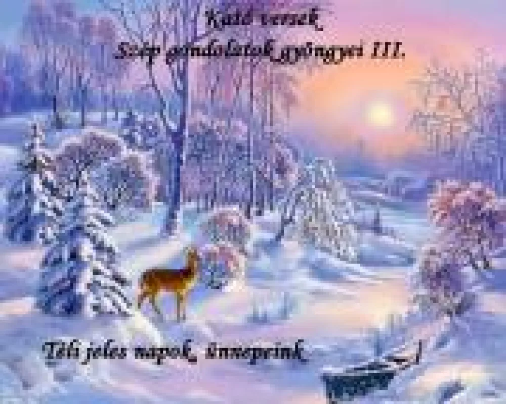 Kató versek - Szép gondolatok gyöngyei III. borító