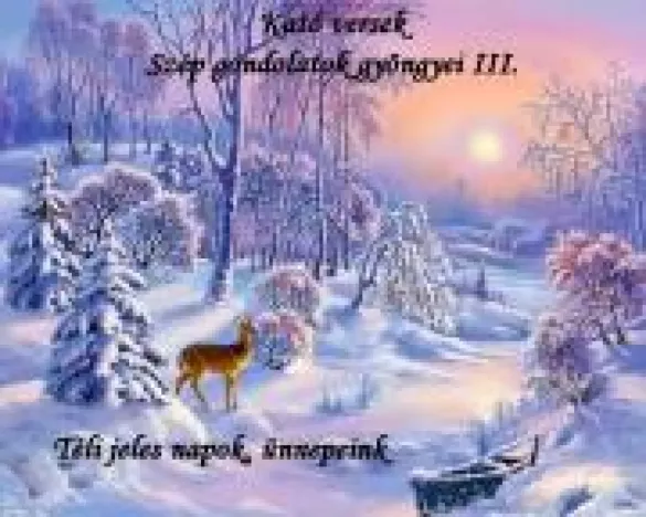 Kató versek - Szép gondolatok gyöngyei III. borító