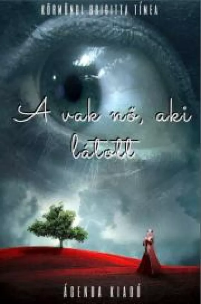 A vak nő, aki látott borító