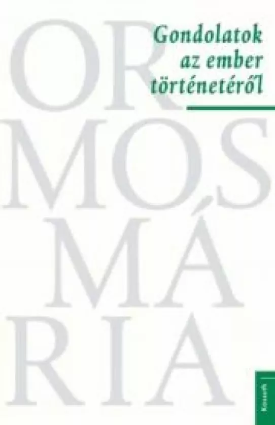 Gondolatok az ember történetéről borító