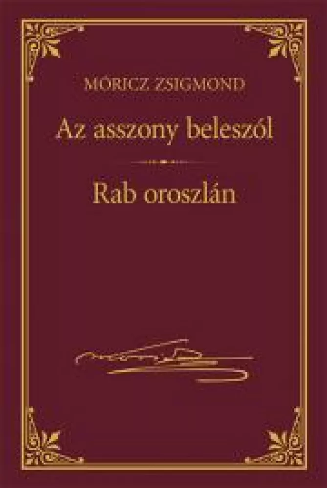 Az asszony beleszól - Rab oroszlán borító